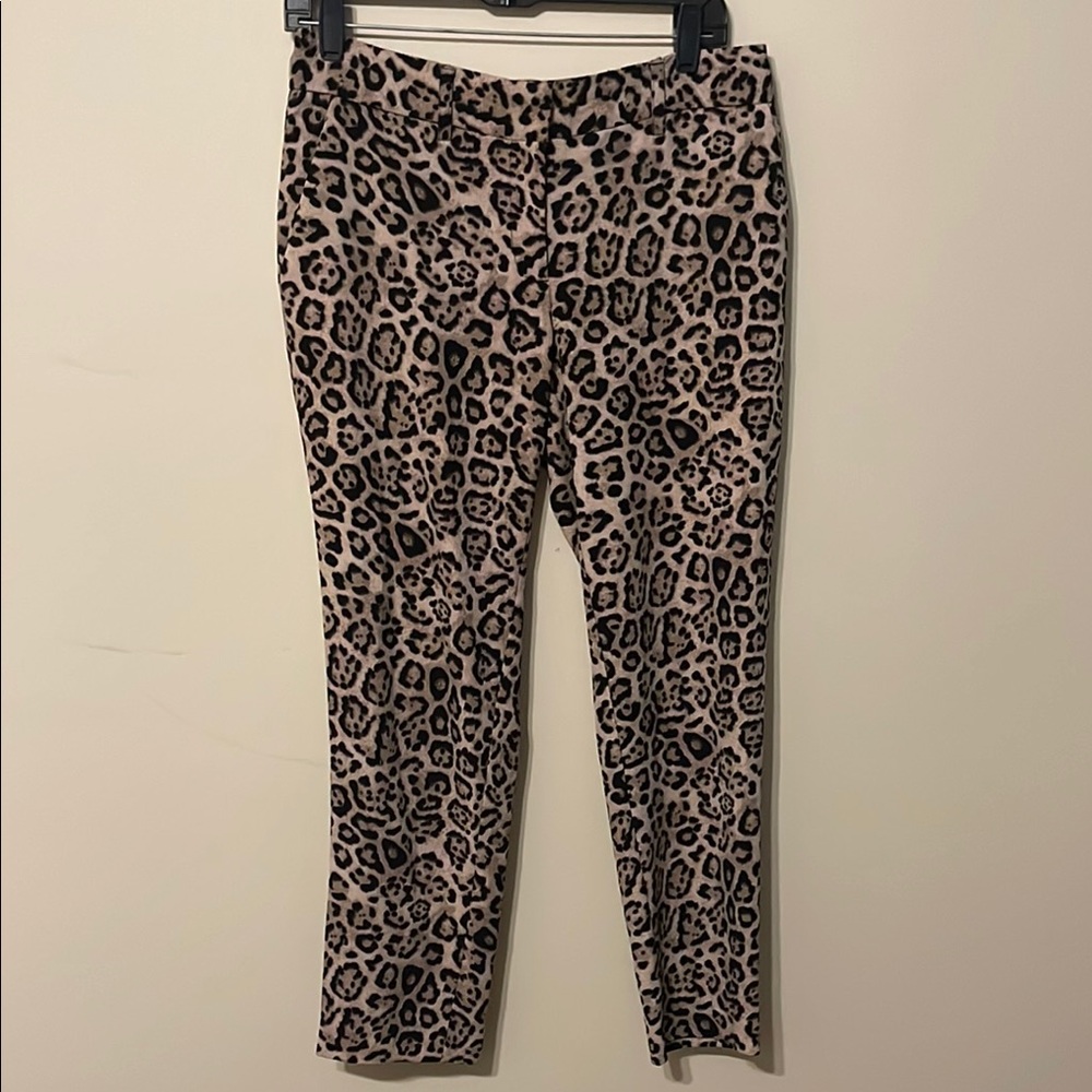 Leopard Print Dress Pants-LAST CHANCE